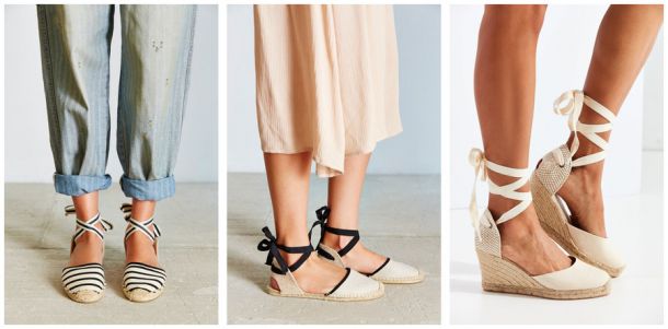 С чем носить эспадрильи?
