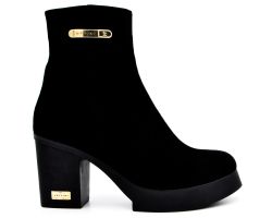 Ботинки на среднем каблуке 22-1550-10 22-1550-10 - фото