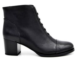 Ботинки на среднем каблуке 25-1 25-1 - фото