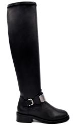 Сапоги на среднем каблуке 11-300 11-300 - фото