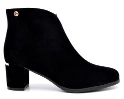 Ботинки на среднем каблуке 566-4-10 566-4-10 - фото