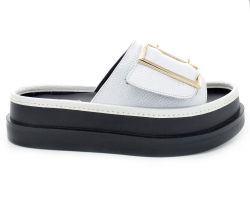 Шлепанцы на толстой подошве 255 255 - фото