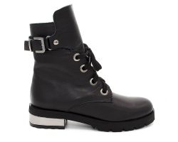 Ботинки высокие на шнуровке 902 902 - фото