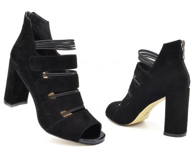Ботильоны с открытым носком 7665 - изображение 3 Ботильоны с открытым носком 7665 - фото 3