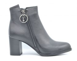 Ботинки на среднем каблуке 611-1 611-1 - фото