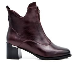 Ботинки на среднем каблуке 7136-5-8 7136-5-8 - фото