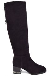 Сапоги на среднем каблуке 52-3-52 52-3-52 - фото