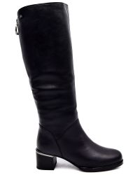 Сапоги на среднем каблуке 1-3303-105 1-3303-105 - фото