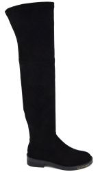 Ботфорты на низком ходу 819-819-10 819-819-10 - фото