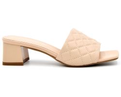 Шлепанцы на каблуке 19255-02-2 19255-02-2 - фото